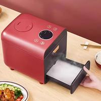 Penanak nasi gula rendah 220V pintar kapasitas 3L dengan desain modis untuk memasak rumah pemisahan sup nasi putih/merah