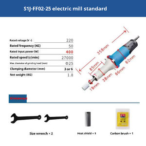 Incisore a filo diretto elettrico ad alta potenza del grado industriale con le caratteristiche interne del mulino per l'intaglio del legno - Product Image 4