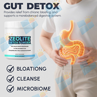 SUNI OEM/ODM Marque Privée Vente en Gros Poudre de Détoxification au Zéolite de Qualité Alimentaire Biologique pour Hommes et Femmes