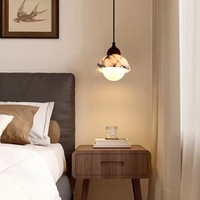 Lampu Gantung Batu Mewah Minimalis, Lampu Hias High-End untuk Kamar Tidur, Ruang Tamu, Pintu Masuk, Ruang Makan, Bar, Pulau Dapur