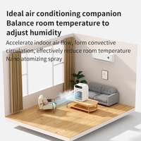 Diffuseur d'arômes portable USB rechargeable 2026 avec humidificateur personnel, ventilateur climatiseur évaporatif et rafraîchisseur d'air