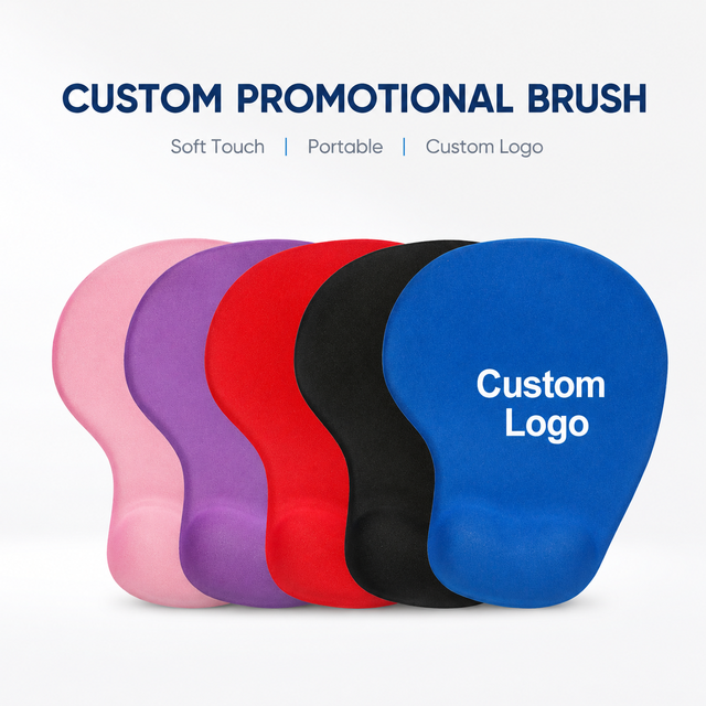 Wholesale Ergonomic Wrist Rest Mouse Pad Custom Logo Printing  Comfortable Keyboard Wrist 3D Office Mouse Pad