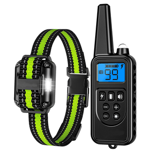 Groothandel Dog <span class=keywords><strong>Training</strong></span> Collar Waterdichte Afstandsbediening Hond Opleiding Kraag Huisdier Elektrische Pieper Trillingen <span class=keywords><strong>Training</strong></span> Kraag Voor Hond - Product Image 1