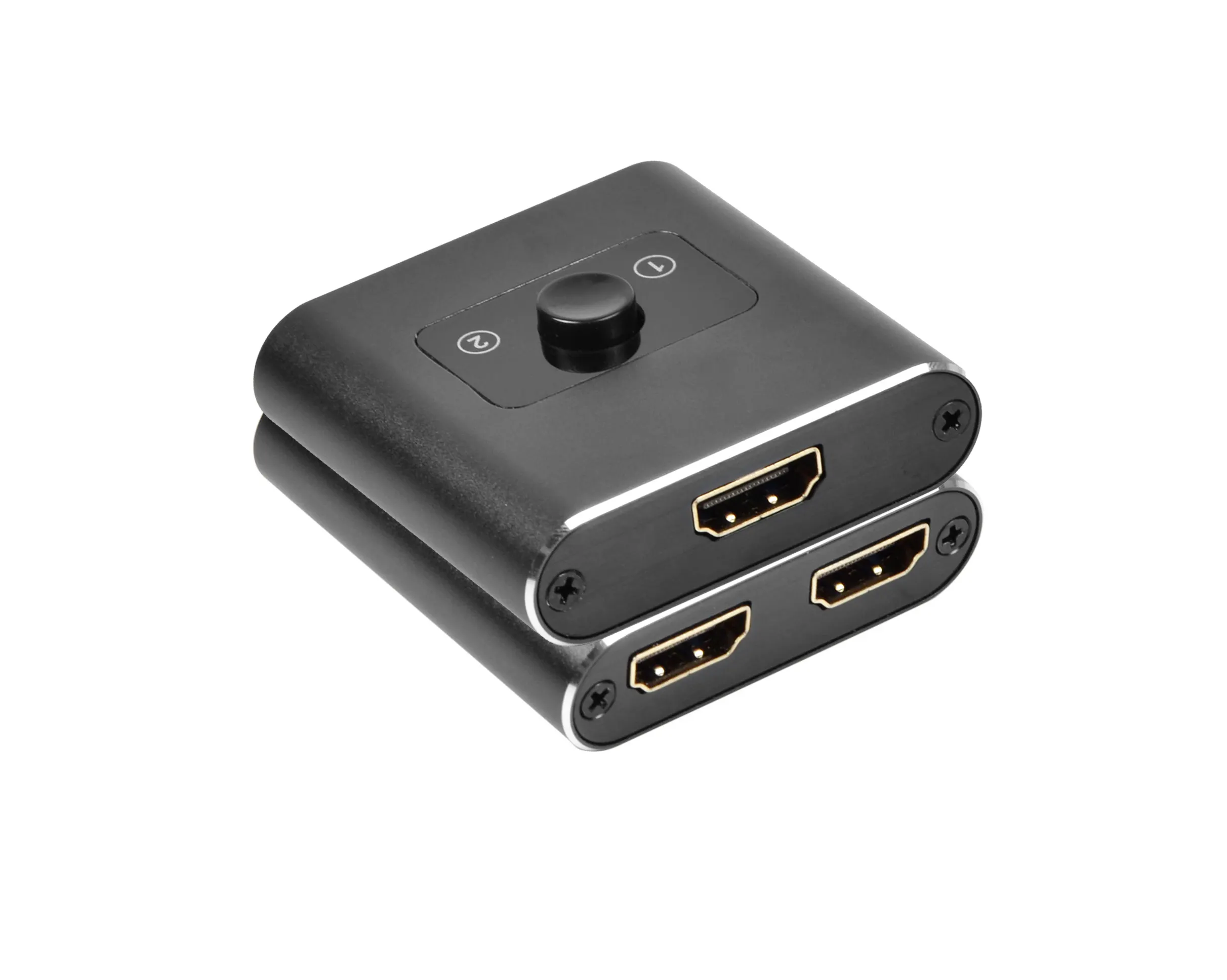 GMAX 4K 3D 2 To 1 HDMI 2.0 Bi-Direction 2x1 Switch 2 Port 2 In 1 Out HDMI Splitter Switch Bidirectional HDMI 1 In 2 Out