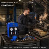 Detector de Fugas de Humo Automotriz UDIAG ALT550, Localizador de Fugas EVAP Turbo HD, Bomba Integrada, Modo Dual 12V para Automóvil, Camión, Autobús