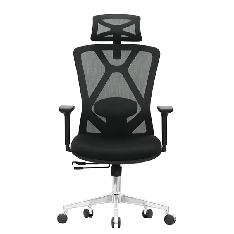 สีดำ พนักพิงสูง