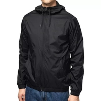 Vestes d'hiver OEM Logo personnalisé Veste en nylon coupe-vent Impression unisexe Logo Étiquette Coupe-vent