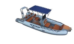 Offre Spéciale 6.8m yacht <span class=keywords><strong>de</strong></span> luxe orca hypalon pêche bateau à rames avec table à manger pour les voyages en famille - Product Image 5