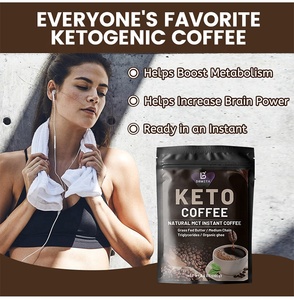Thắng thị trấn cà phê keto tự nhiên khỏe mạnh chế độ ăn uống kiểm soát MCT bữa ăn thay thế thực phẩm - Product Image 4