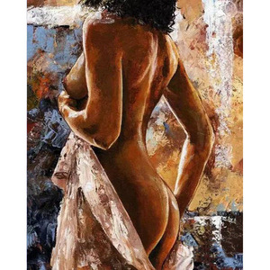 Venta al por mayor parejas pintura decoración marco de fotos para colorear pintura al óleo por números lienzo pared arte decoración del hogar otras pinturas
