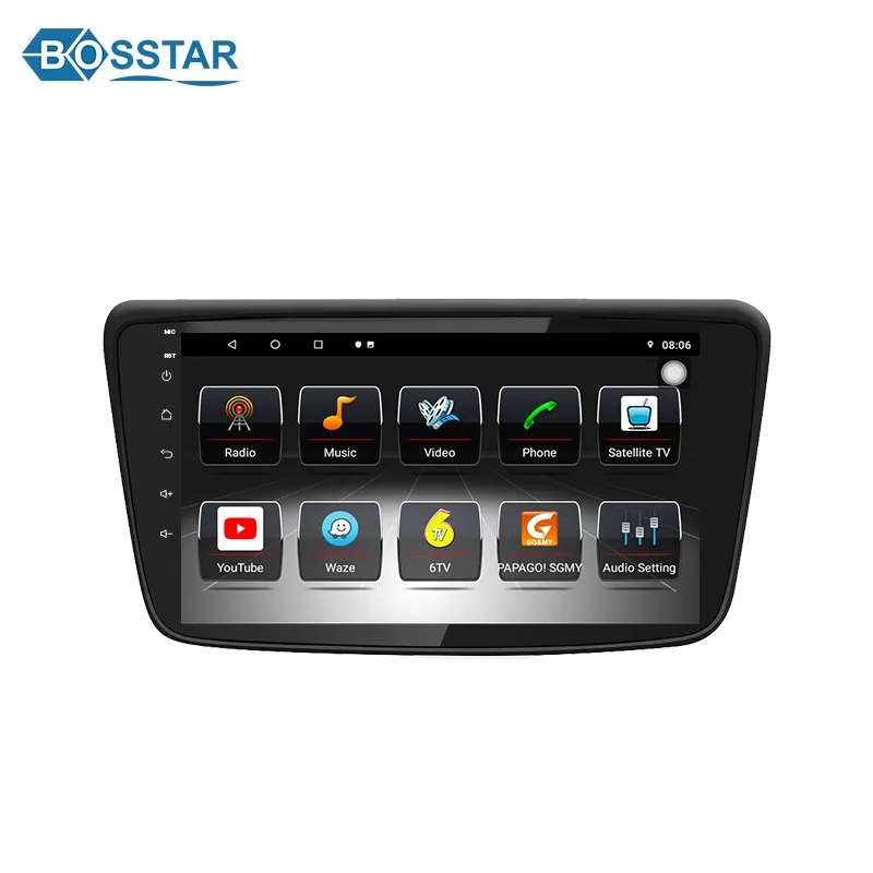 Android 10.0 Mobil Dvd Player GPS Mobil Multimedia Stereo Player Sistem untuk Suzuki Baleno