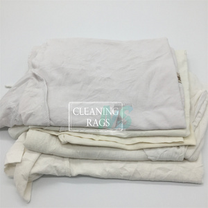 Chiffons en coton blanc de qualité professionnelle, chiffons industriels purs, chiffons de nettoyage pour les centres de service automobile, l'entretien et la réparation - Product Image 2