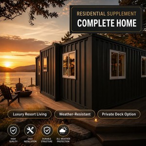 Casa Contenedor Modular Plegable de Alta Tecnología para Ampliación de Habitaciones y Viviendas de 20 Pies 1. Conductos de medios integrados con cable preinstalado - Product Image 1