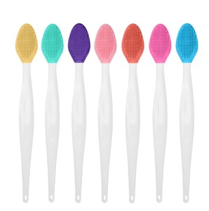 เครื่องมือแปรงกำจัดสิวหัวดำแบบ3 in 1ทำจากซิลิโคนอุปกรณ์ขัดริมฝีปากจมูกอเนกประสงค์ - Product Image 2