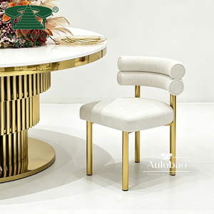 เก้าอี้จัดเลี้ยงงานแต่งงานโครงเหล็กสแตนเลสหุ้มเบาะสำหรับขายส่งในโรงแรม - Product Image 1