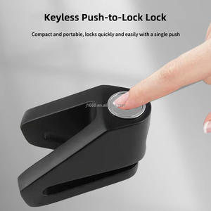 Cerradura de freno de disco personalizada especial <span class=keywords><strong>con</strong></span> <span class=keywords><strong>alarma</strong></span> <span class=keywords><strong>para</strong></span> motocicleta Scooter y bicicleta <span class=keywords><strong>Precio</strong></span> de fábrica Protección de alta calidad - Product Image 2