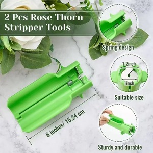 Herramienta para Quitar Espinas de Rosas, Removedor de Espinas, Pelador de Hojas, Removedor de Flores, Herramienta para Jardinería, Floristería y Hogar - Product Image 6