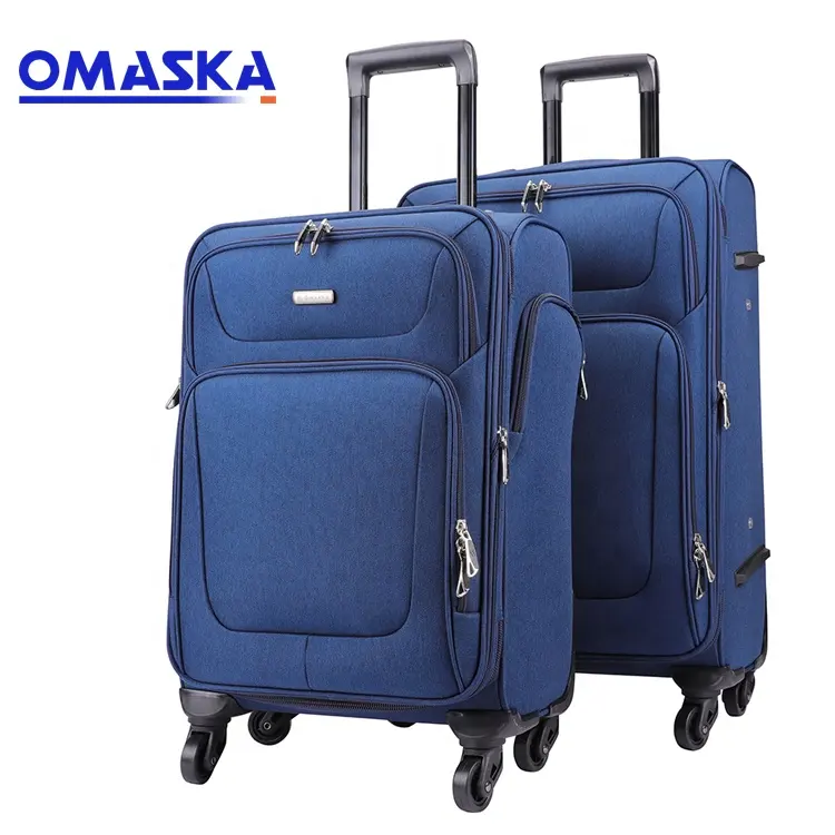 Conjunto de bolsas para mala, kit de malas unissex com 3 peças de rodas para viagem