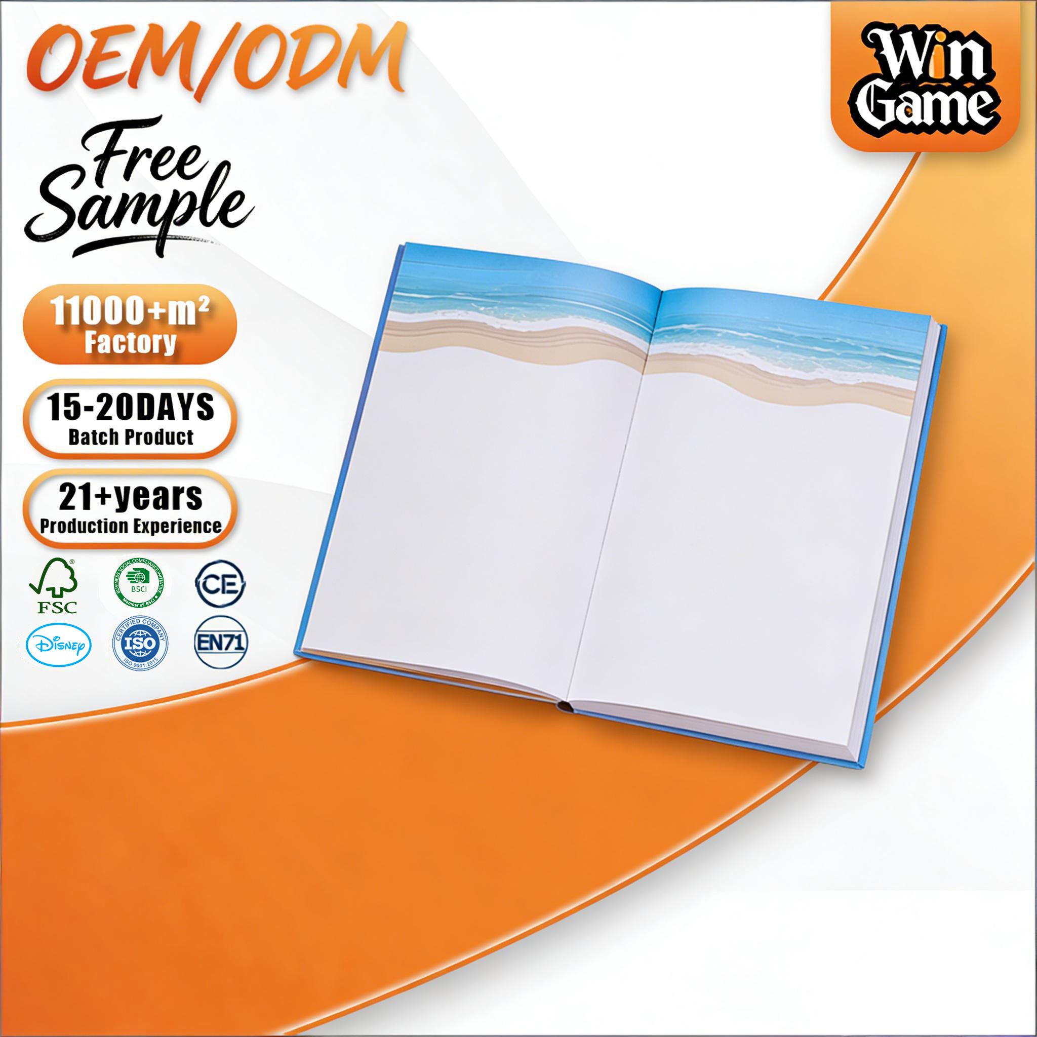Custom Hardcover Book OEM Printing Factory Service Books Manufacturer Printing For Custom Books