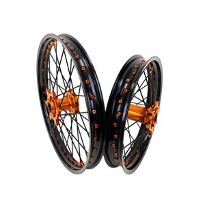 Ensemble complet de roues en alliage d'aluminium CNC 21 18 pouces pour KTM EXC SXF XC pour Beta RR pour GasGas MC pour <span class=keywords><strong>Triumph</strong></span> TF250X 6061 <span class=keywords><strong>Motocross</strong></span> - Product Image 2