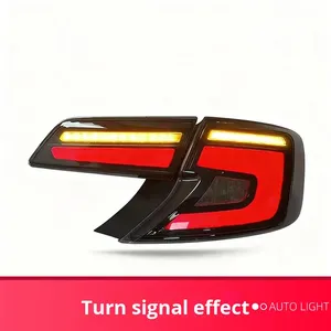For 12-14 Se American <b>Red</b> Tail <b>Light</b> Assembly Modified <b>LED</b> Running <b>Lights</b> Flowing Turn Signals 12-14 American Taillights 1 - Product Image 5