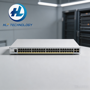 Commutateur d'entreprise géré C9300-48UN-A C1000-48P-4G-<span class=keywords><strong>L</strong></span> N5K-C5596UP-FA 48 ports Gigabit PoE+ avec 4x1G SFP Uplinks, Commutateur réseau intelligent - Product Image 1