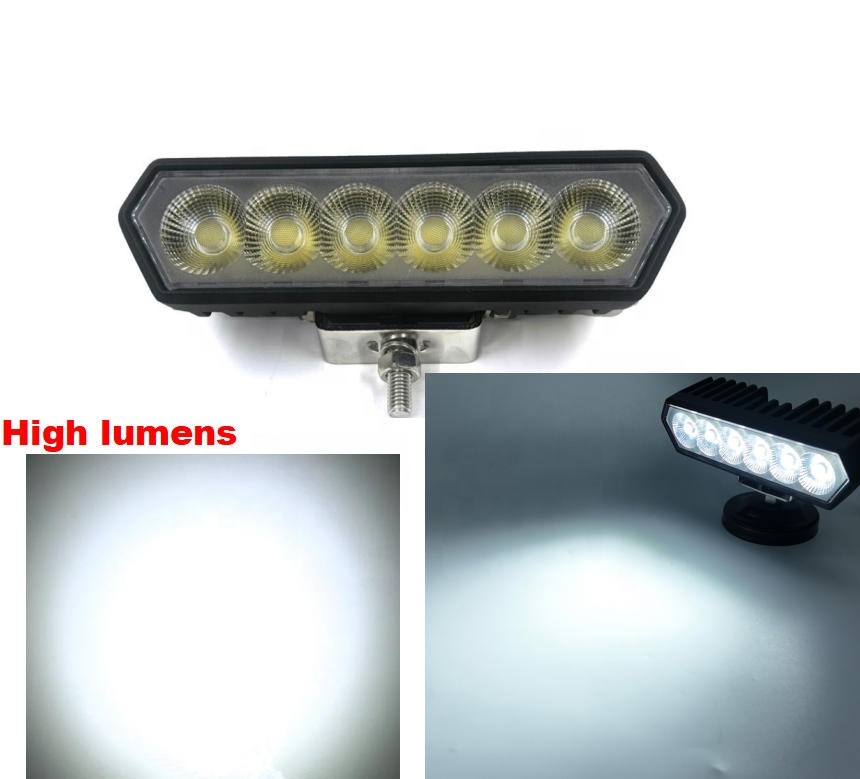 BSG New 30W 24V 6000K-6500K Super Bright IP68 Waterproof 3000 Lumens Aluminum LED Work Light for Lighting