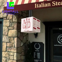 Vendita calda LED Cubes Display Screen Sign Video Wall pubblicità impermeabile P3.91 LED Video Logo Sign LED Cube Screen Display