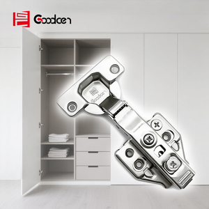 Goodcen moderno <span class=keywords><strong>cierre</strong></span> suave superposición completa 3D ajustable muebles hidráulico <span class=keywords><strong>cierre</strong></span> suave gabinete <span class=keywords><strong>bisagra</strong></span> oculta para muebles - Product Image 1