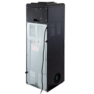 Dispensador de Agua Fría y <span class=keywords><strong>Caliente</strong></span> Eléctrico 2 en 1 con Máquina de Hielo Integrada, Instalación de Pie, para Uso Doméstico y Hotelero, Negro - Product Image 3