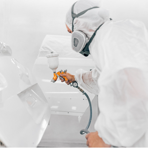 Vernice in Polvere Termoindurente Bianca Lucida Opaca per Superfici Metalliche, Scaffali, Elettrodomestici e Mobili in Ferro - Product Image 6