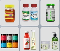 Prix MT-50 autocollant manuel Auto petit flacon en verre rond bouteille en plastique étiquette adhésive machine d'étiquettes pour les petites entreprises