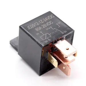 5 pin JD2912-1Z-24VDC 80A 28VDC năm phích cắm Rơle ô tô công suất cao cho xe tải thuyền