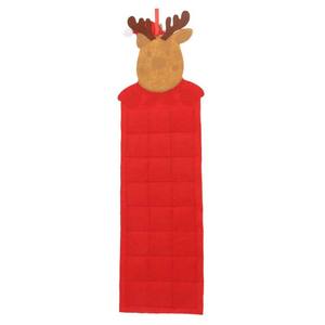 Nouvel Arbre de Noël en Feutre Polyester Fait Main pour Enfants, Ornement Suspendu Non Tissé pour Décorations de Porte de Noël - Product Image 3