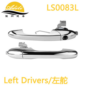 ฝาครอบมือจับประตู Fiat 500 500C รุ่น LS0083 ชุบโครเมียม สำหรับปี 2007-2018 - Product Image 2