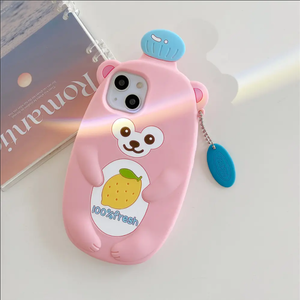 <span class=keywords><strong>Coque</strong></span> arrière <span class=keywords><strong>de</strong></span> <span class=keywords><strong>téléphone</strong></span> portable en silicone souple 3D <span class=keywords><strong>Kawaii</strong></span> pour fille Iphone 6 7 8 Plus X XS XR 11 12 13 14 15 Pro MAX - Product Image 3