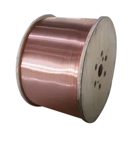 Factory Price High Quality CCA Wire Copper Coated Clad Aluminum Wire For Transmission Field