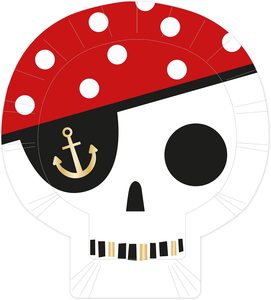 Platos de Papel Desechables para Fiestas, Decoración, Vajilla al por Mayor, Plato de Papel Personalizado con Diseño de Cactus y Calavera - Product Image 3