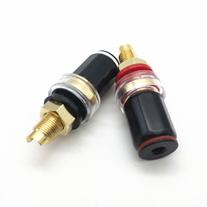 Welding free <strong>speaker</strong> <strong>speaker</strong> <strong>terminal</strong>/baked black copper gold-plated <strong>terminal</strong> amplifier <strong>terminal</strong> - Product Image 2