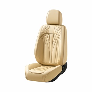 Meilleure vente nouvelle housse de siège en cuir de taille générale voiture quatre saisons housse de siège de voiture de mode classique vers l'avant - Product Image 3
