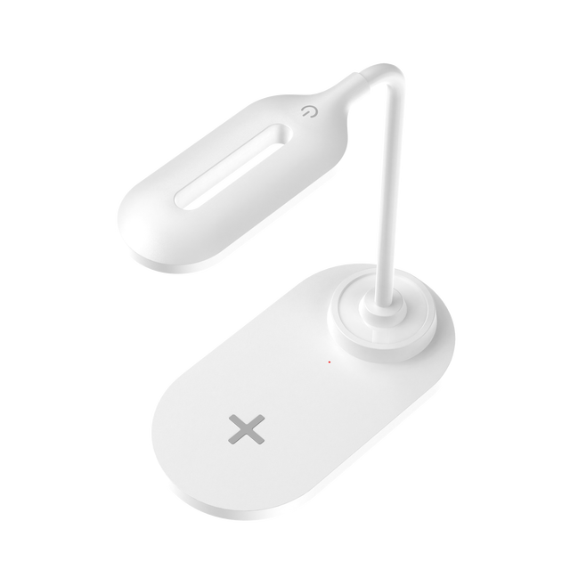 LED Desk Lamp with Wireless Charger, Dimmable Bedside Reading Light  Touch Control Table Lamp for Home Office Bedroom Study
