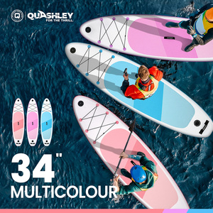 Entrepôt américain livraison gratuite planche de <span class=keywords><strong>paddle</strong></span> <span class=keywords><strong>gonflable</strong></span> planche de surf <span class=keywords><strong>rose</strong></span> Outdoor Traveler Paddleboarding - Product Image 2