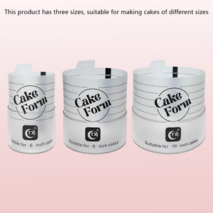 Moldes Versátiles <span class=keywords><strong>para</strong></span> Decoración de Pasteles, Forma Redonda <span class=keywords><strong>para</strong></span> Crema y <span class=keywords><strong>Fondant</strong></span>, Accesorios de Cocina, Compra al por Mayor - Product Image 2
