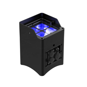 IP65 a prueba de agua 4LED 20W RGBWA + UV alimentado por batería <span class=keywords><strong>DJ</strong></span> LED Par luz inalámbrica DMX <span class=keywords><strong>DJ</strong></span> up iluminación - Product Image 1