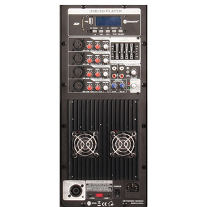 Haut-parleur pro audio 15 pouces, éclairage dj extérieur, haut-parleur en plastique, haut-parleur public bluetooth - Product Image 5