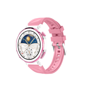 Para relojes de niña de lujo DT5 Mini Pantalla de 1,27 pulgadas soporte de ciclo fisiológico femenino pago NFC ritmo cardíaco paso reloj inteligente mujeres - Product Image 1