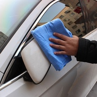 Serviette de séchage pour voiture en PVA super absorbante de 26 x 16 pouces, chiffon de nettoyage en microfibre magique multifonctionnel pour la cuisine