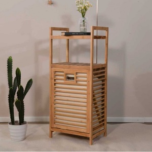 Panier à <span class=keywords><strong>linge</strong></span> en bambou moderne et simple pour la salle de bain, la chambre à coucher, la machine à laver, le <span class=keywords><strong>tri</strong></span> des vêtements - Product Image 4