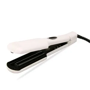 1.2 connecting semi-ball desgin ceramic and tourmaline even heating plate Hair Curling Iron PTC heater for fast heat-up curling