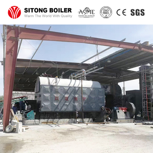 1.25 Mpa 10 bar (5tph) than gỗ SINH KHỐI đốt nước ống lửa nồi hơi với lưới - Product Image 4